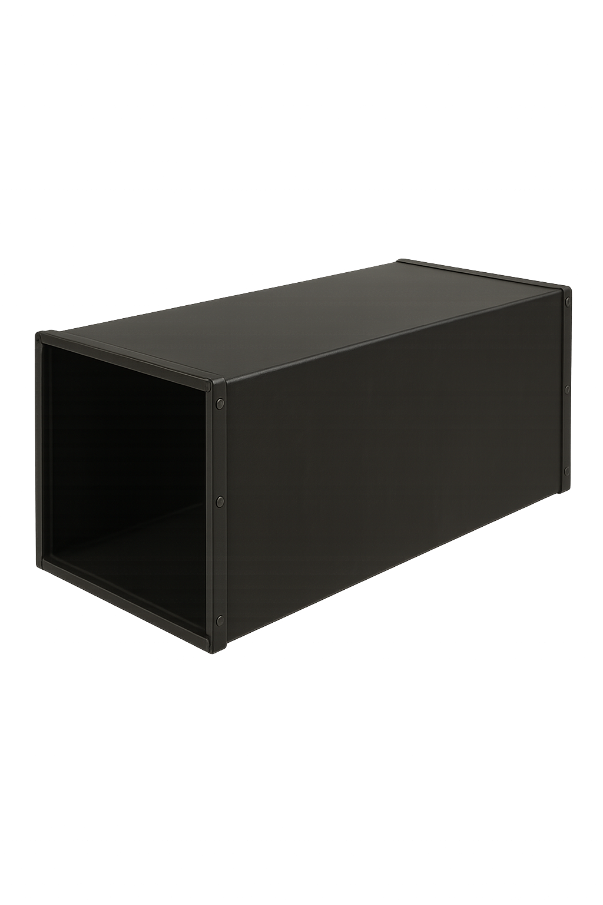 Black Steel Rectangular Duct
